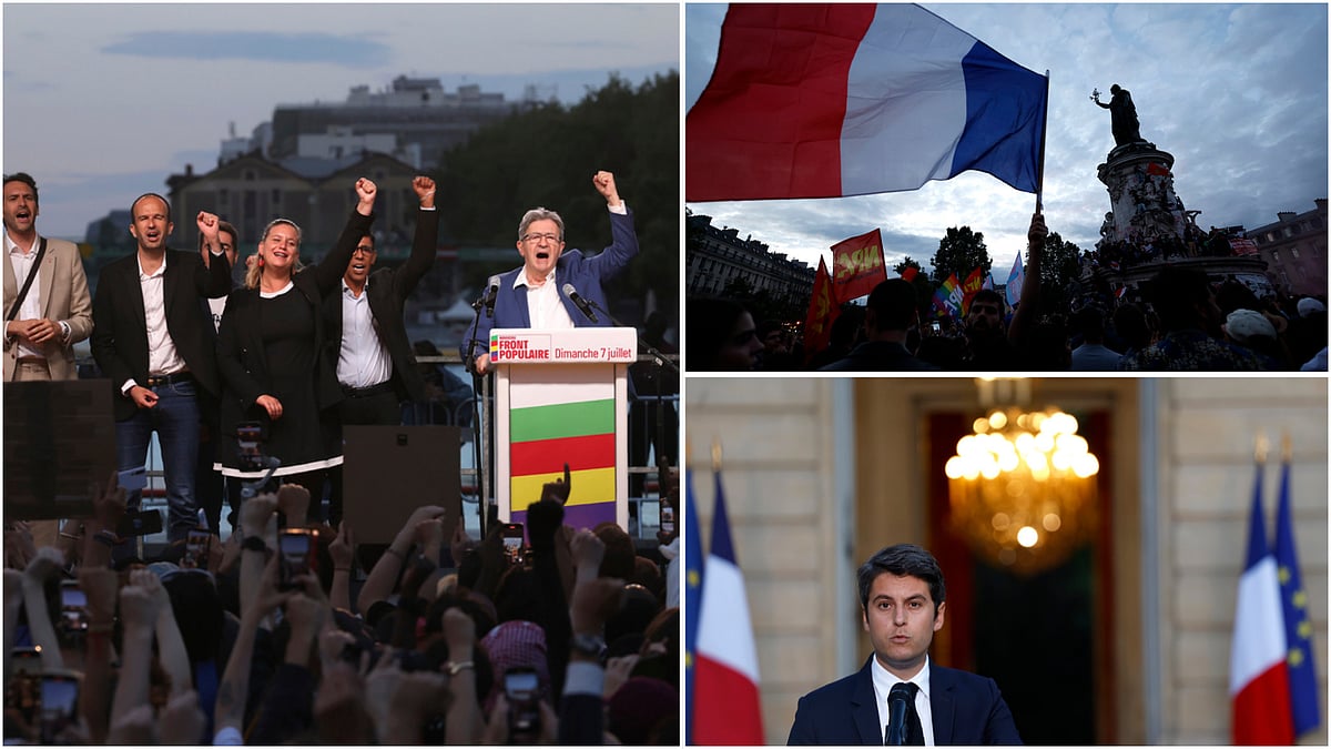 | Photo: AP  : France Election Results: Left Wing Alliance Emerges Victorious